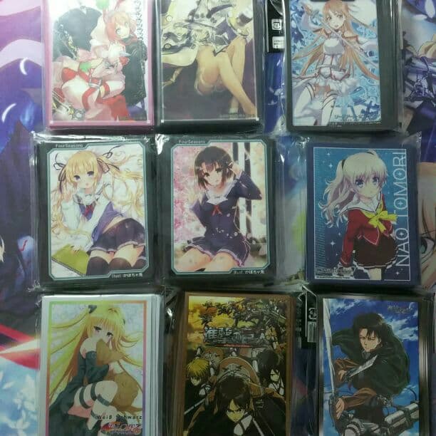 [画像4枚]キャラクタースリーブ　まとめ