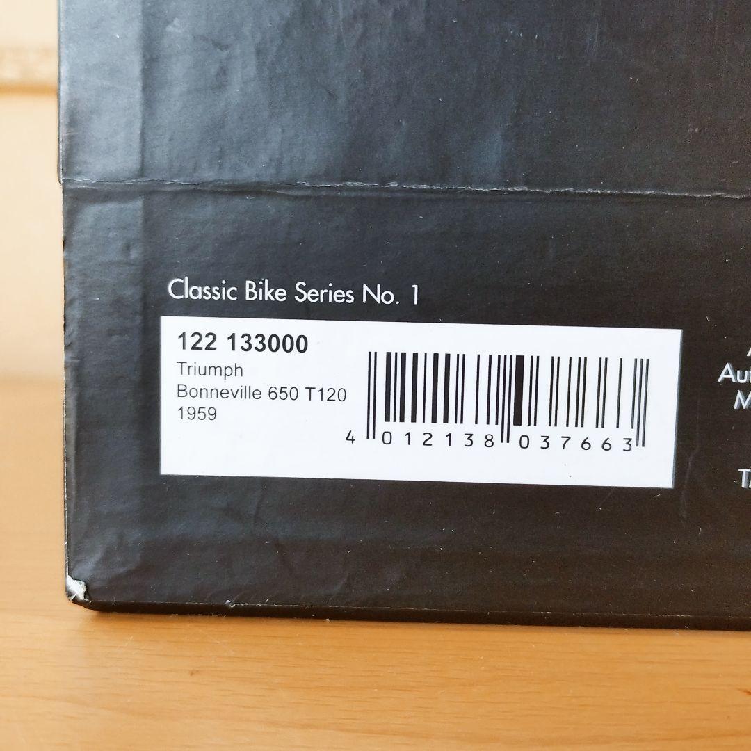 オートバイ・バイク MINICHAMPS Triumph Bonneville 650