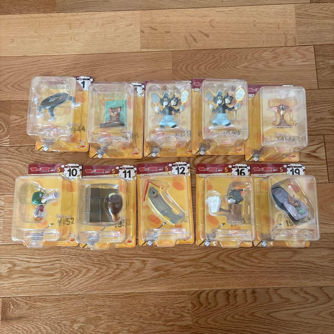 ハッピーくじ　A賞　トムとジェリー フィギュアセット 9種10個
