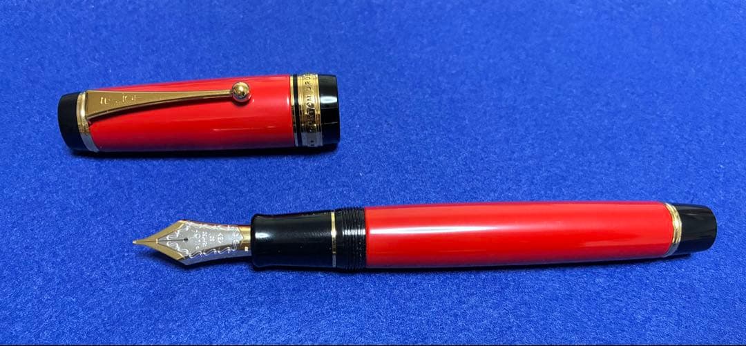 PILOT カスタムURUSHI 太字(B) 朱