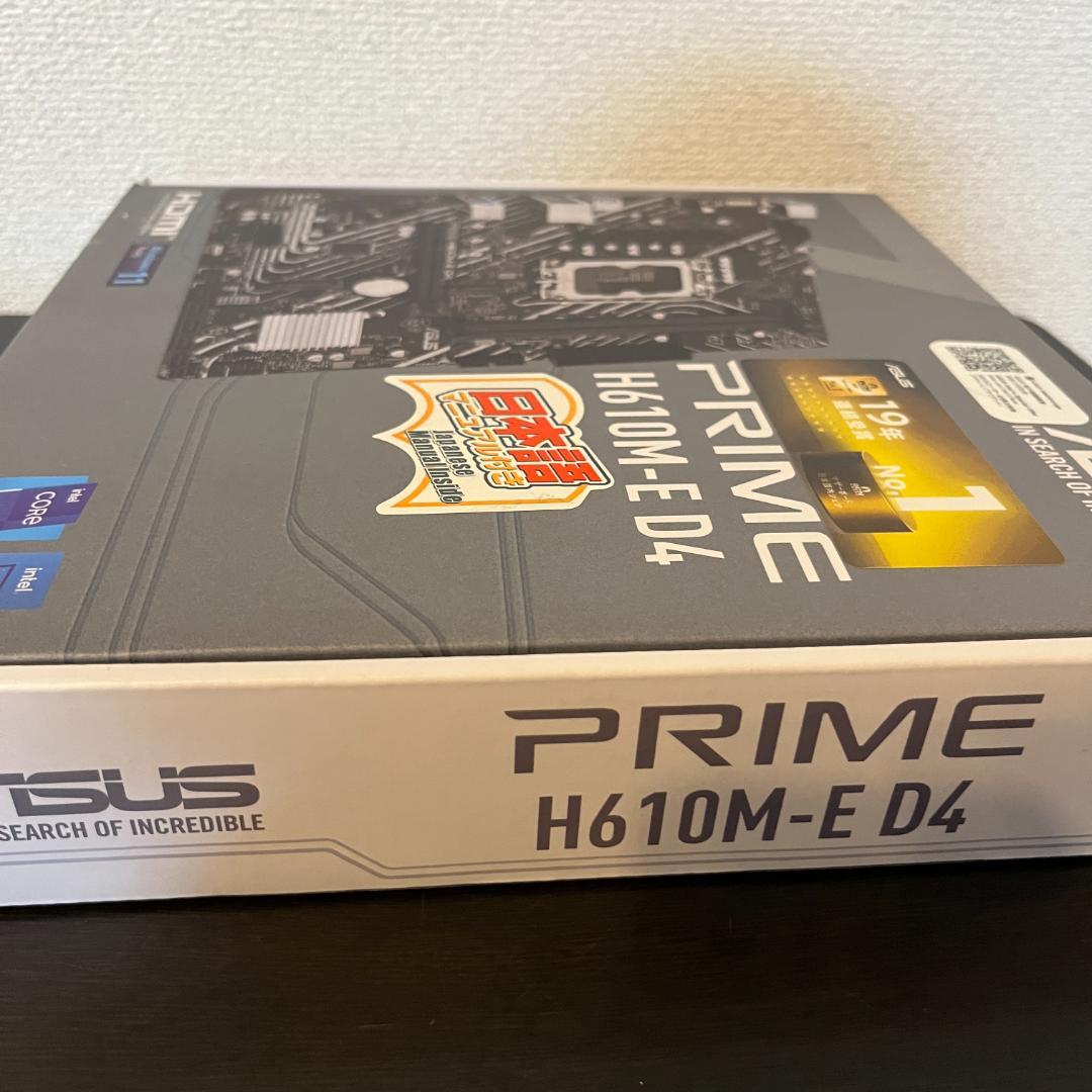 【動作未確認】ASUS PRIME H610M-E D4 マザーボード 日本語付