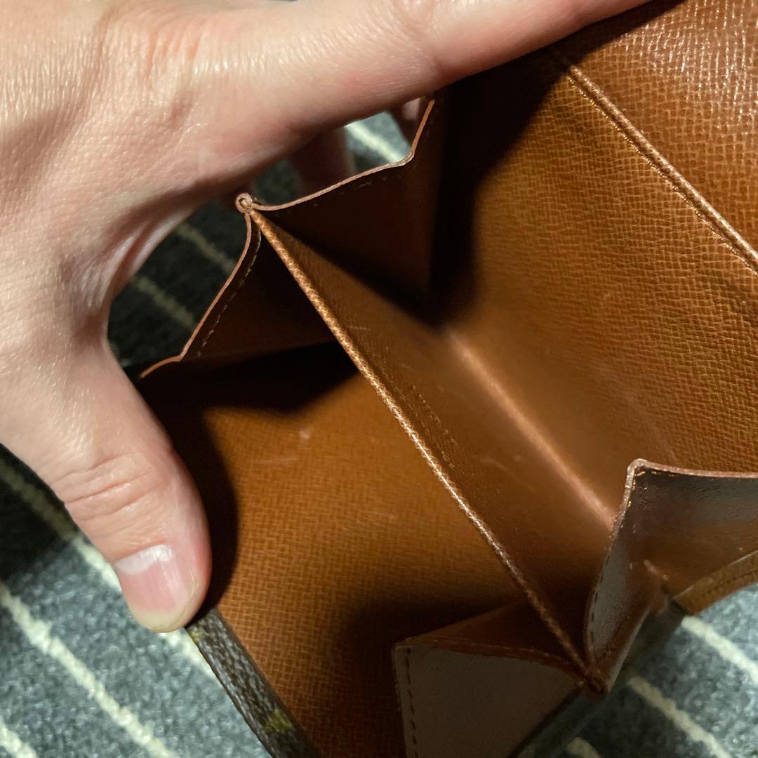 Louis Vuitton 二つ折り財布 ブラウン モノグラム