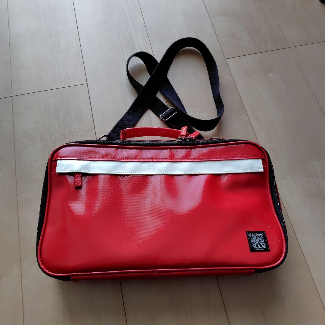 NAHOK オーボエ ケースカバー ショルダー 赤