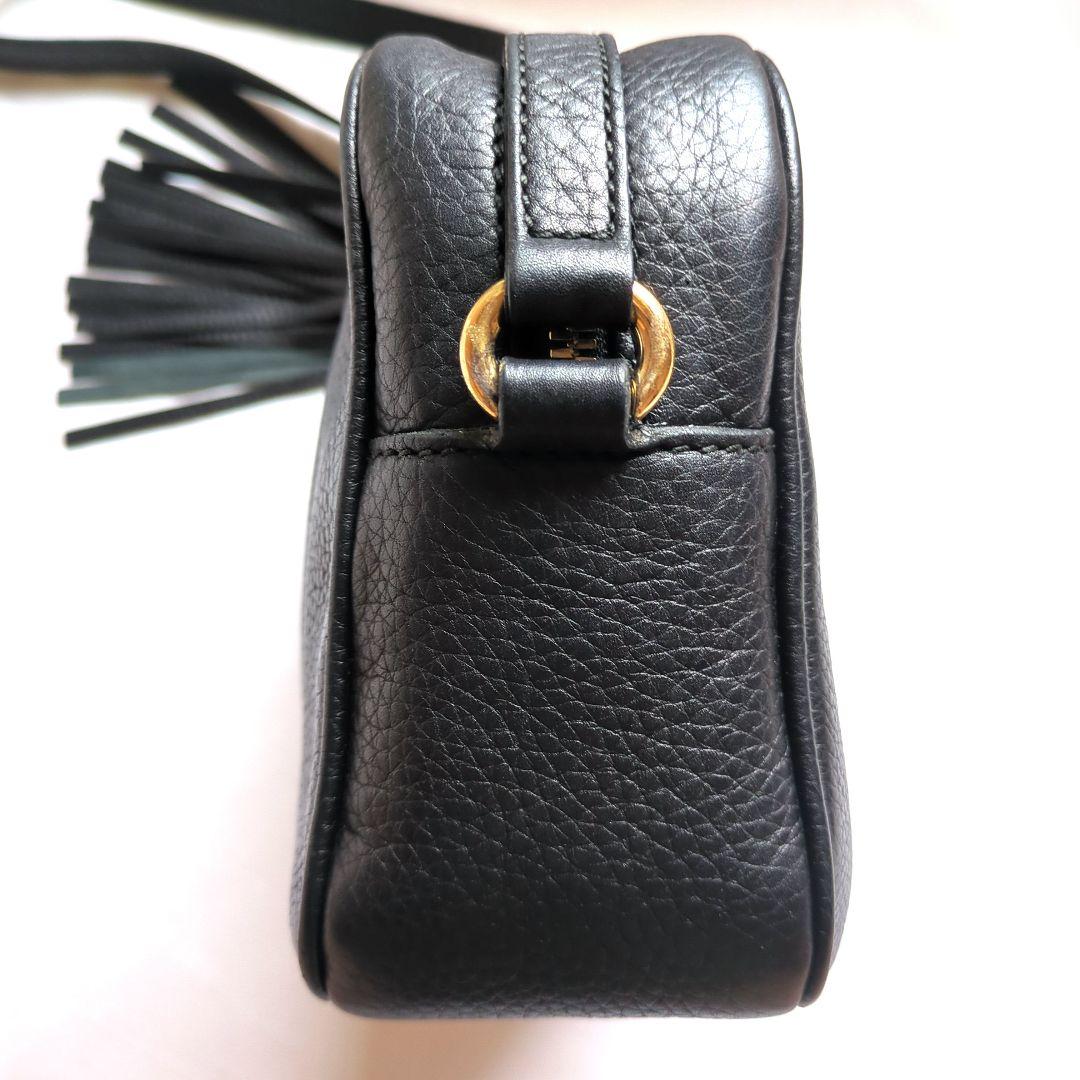 み*ん様 【美品】GUCCI ソーホー スモール レザー ディスコショルダーバッ