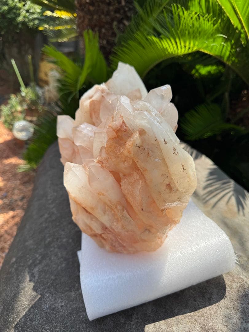 ホワイトクリスタルクラスター　原石