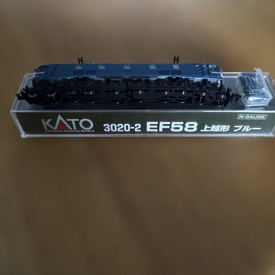 【新同】KATO 3020-2 EF58 上越形ブルー付属品未使用未開封⑥