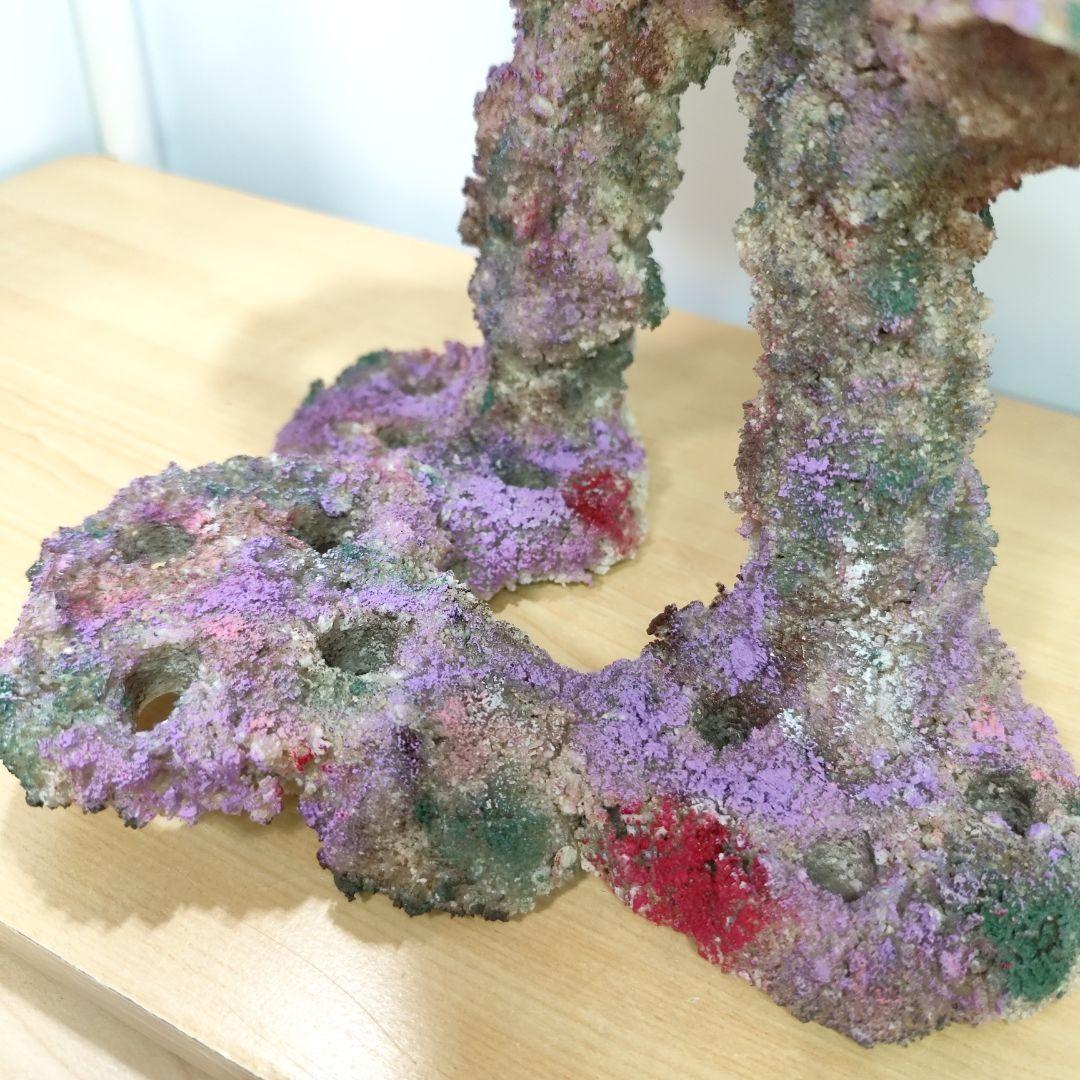 プラグ穴付き アク抜き不要人工ライブロック 海水水槽用 レプリカ コーラルフラグ