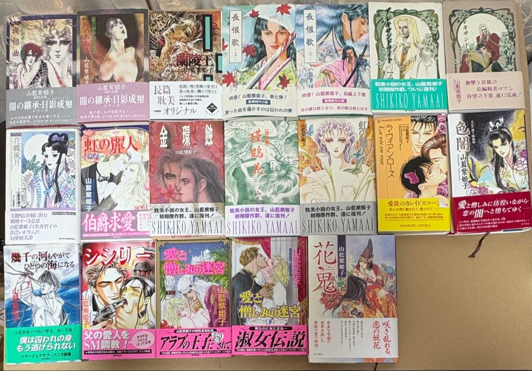 山藍紫姫子 BL小説 19冊セット