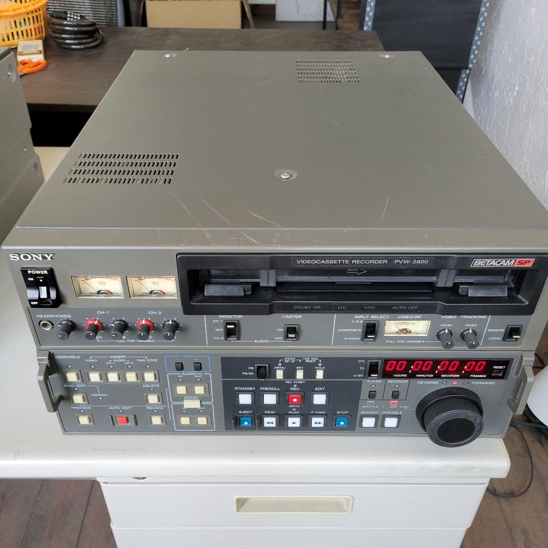 ベータカムSPレコーダー PVW-2800 SONY