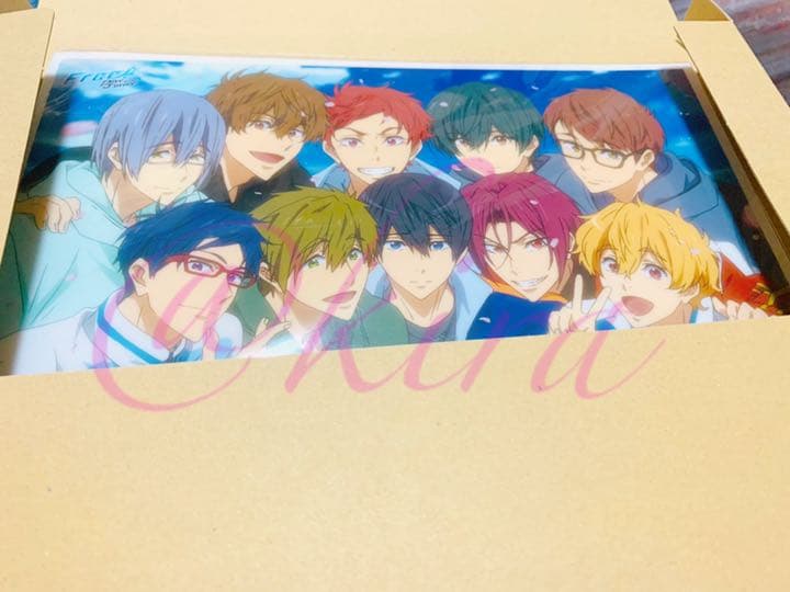 Free! 限定品 集合写真 特大クリアフォト