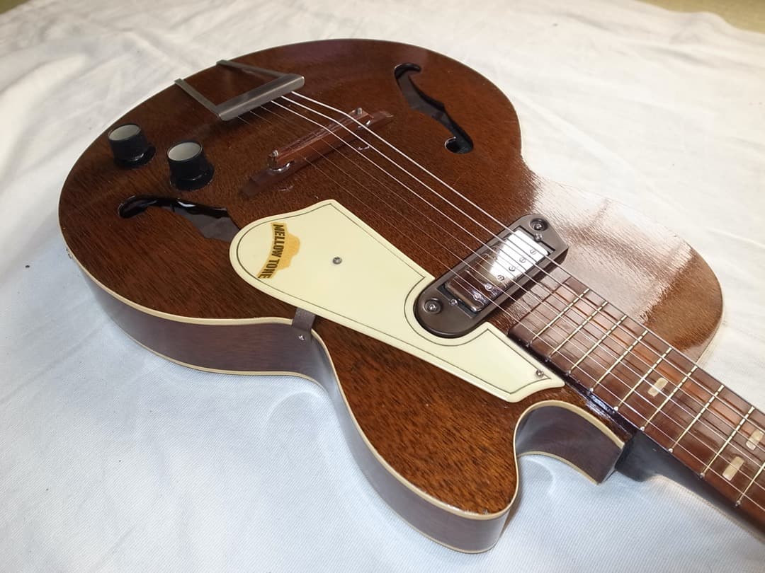 ち*ぃ様 レア　昭和の日本製　Mellowtone 薄胴　フルアコ　フルレストア