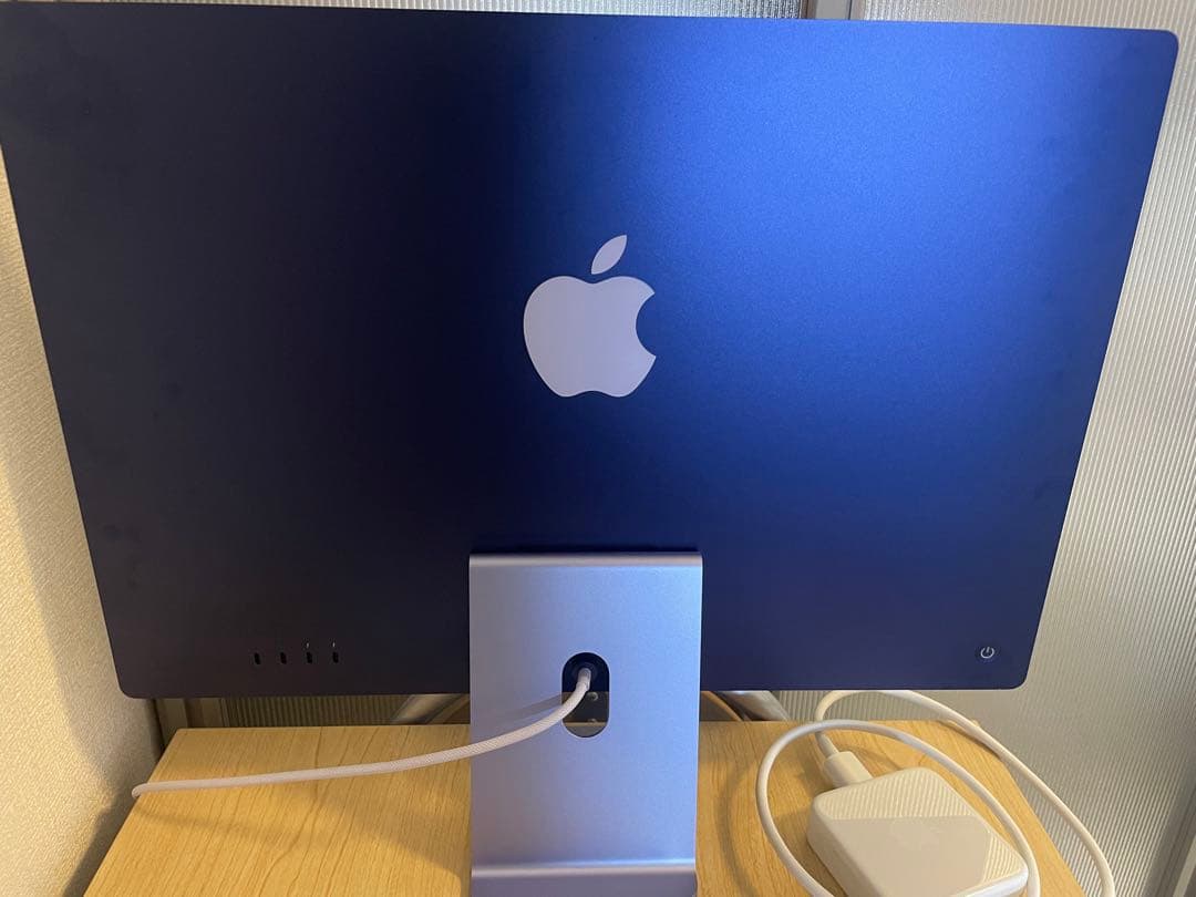 Apple iMac (2023) 24インチ M3 パープル マウス無し