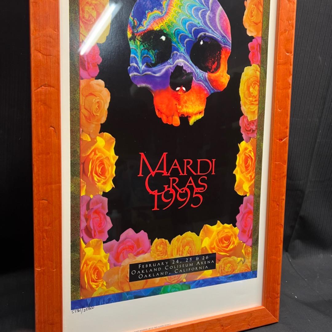 〇Bi1077 限定ポスター GRATEFUL DEAD 1995 フレーム