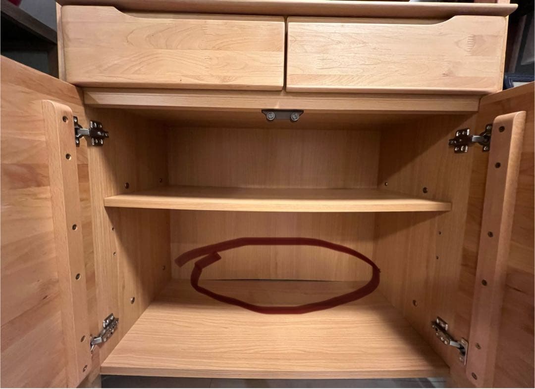 年末年始価格です❣️ニトリキャビネット アルナスAタイプ 80 LBR