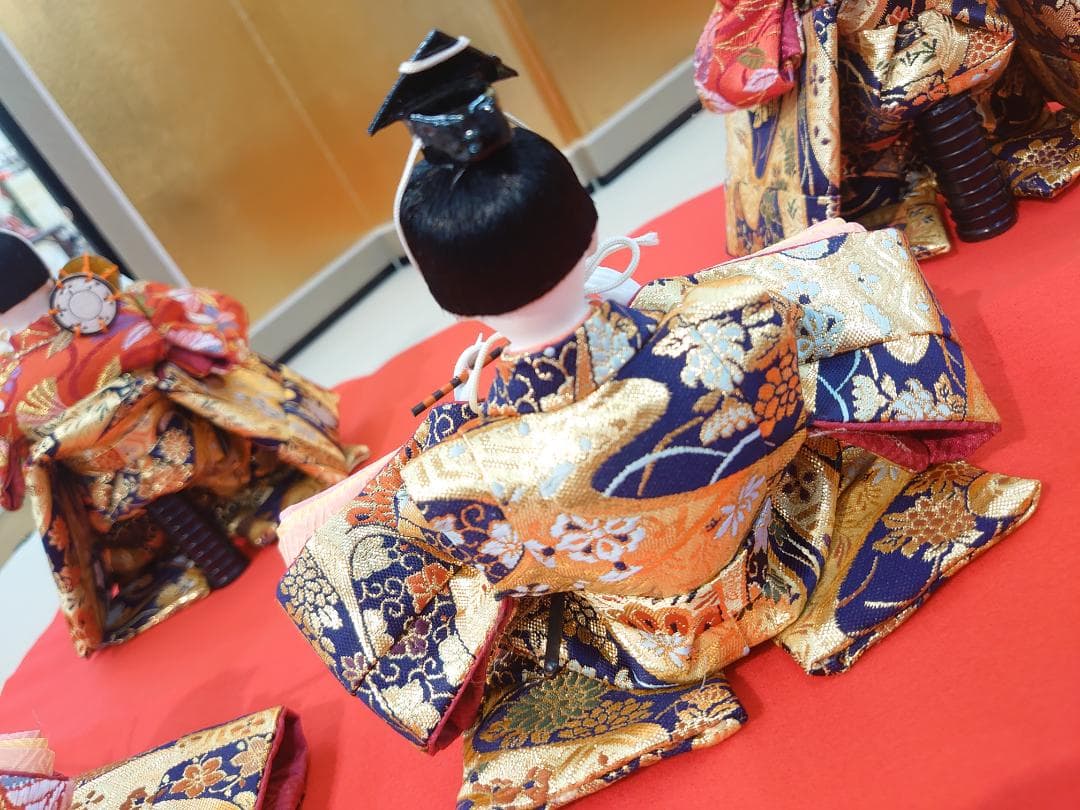 ●専用商品●金襴衣装五人囃子●　ごにんばやし　おひなさま　新品