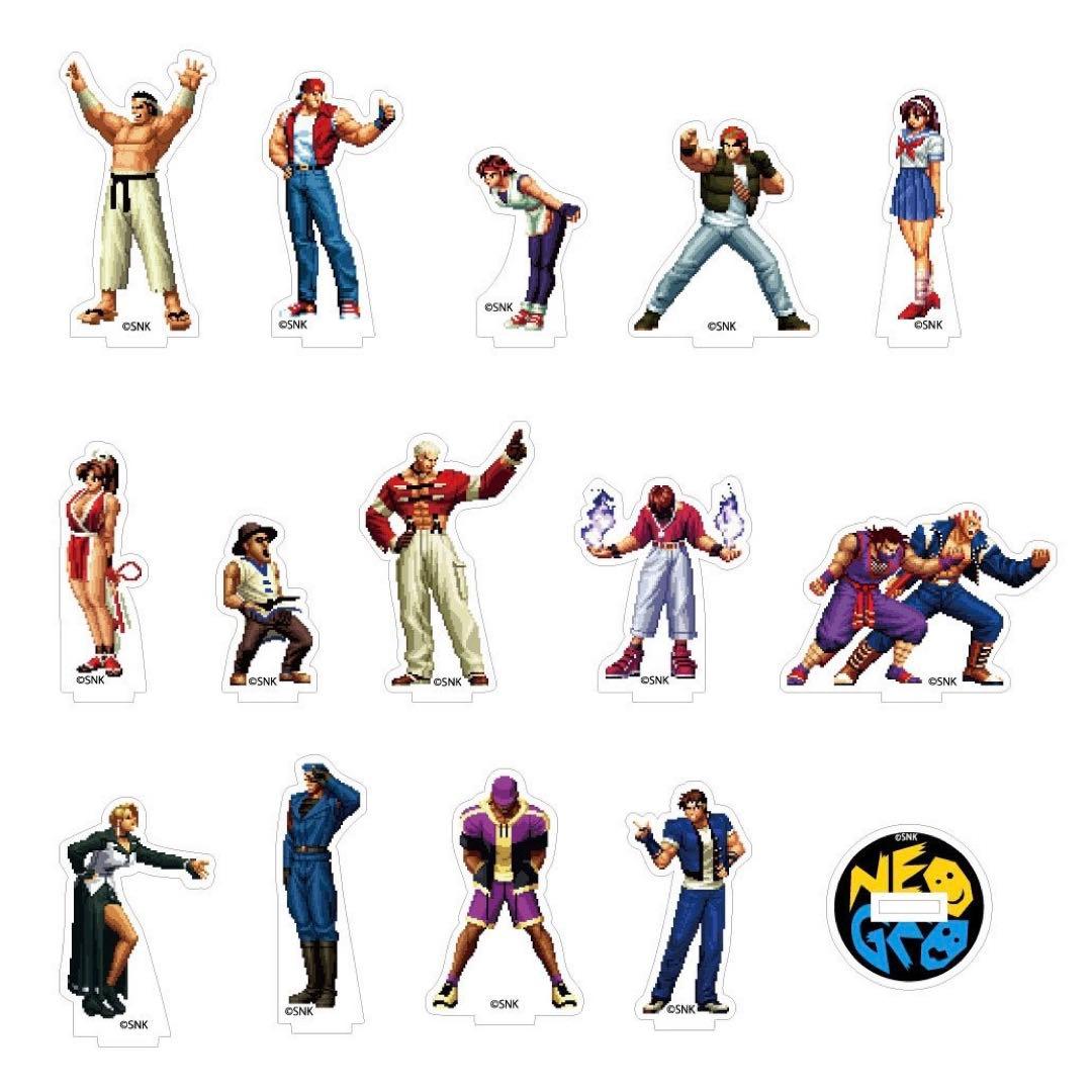 KOF'98 PIXELアクリルスタンドB 全14種コンプBOX KOF98