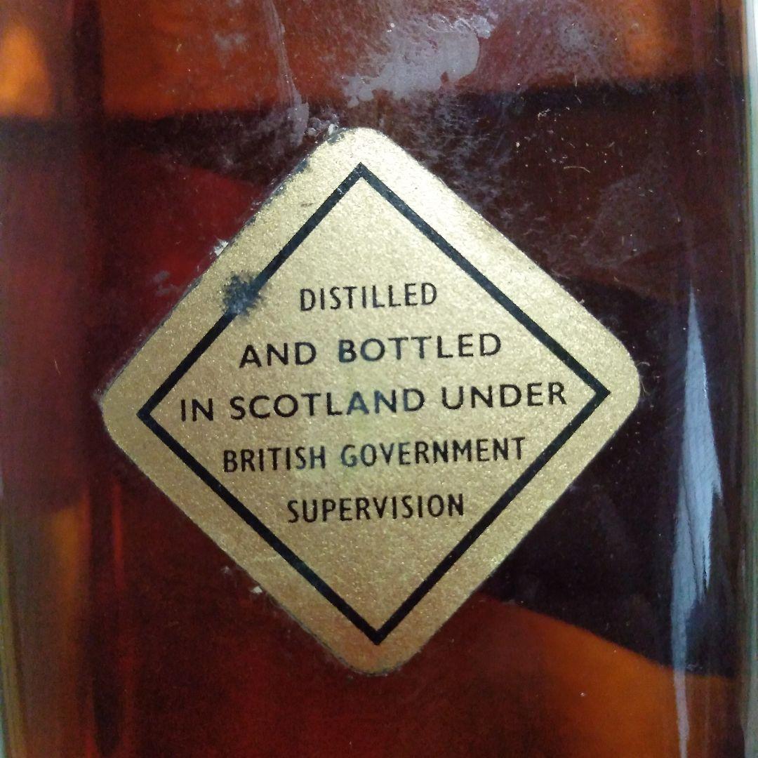 希少　ジョニーウォーカー　黒ラベル　ウイスキー特級　未開封　70年代　古酒　三越