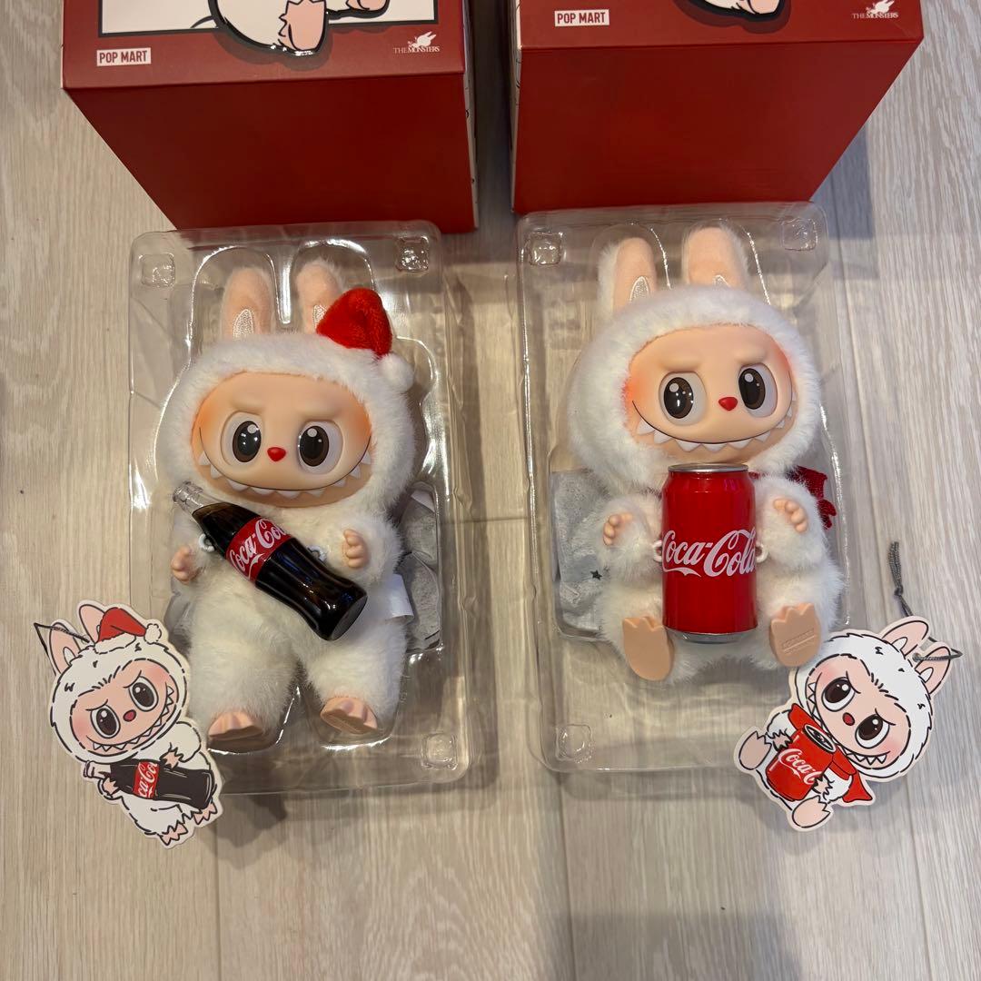 【新品】ラブブ LABUBU コカコーラ　Coca-Cola 2個セット
