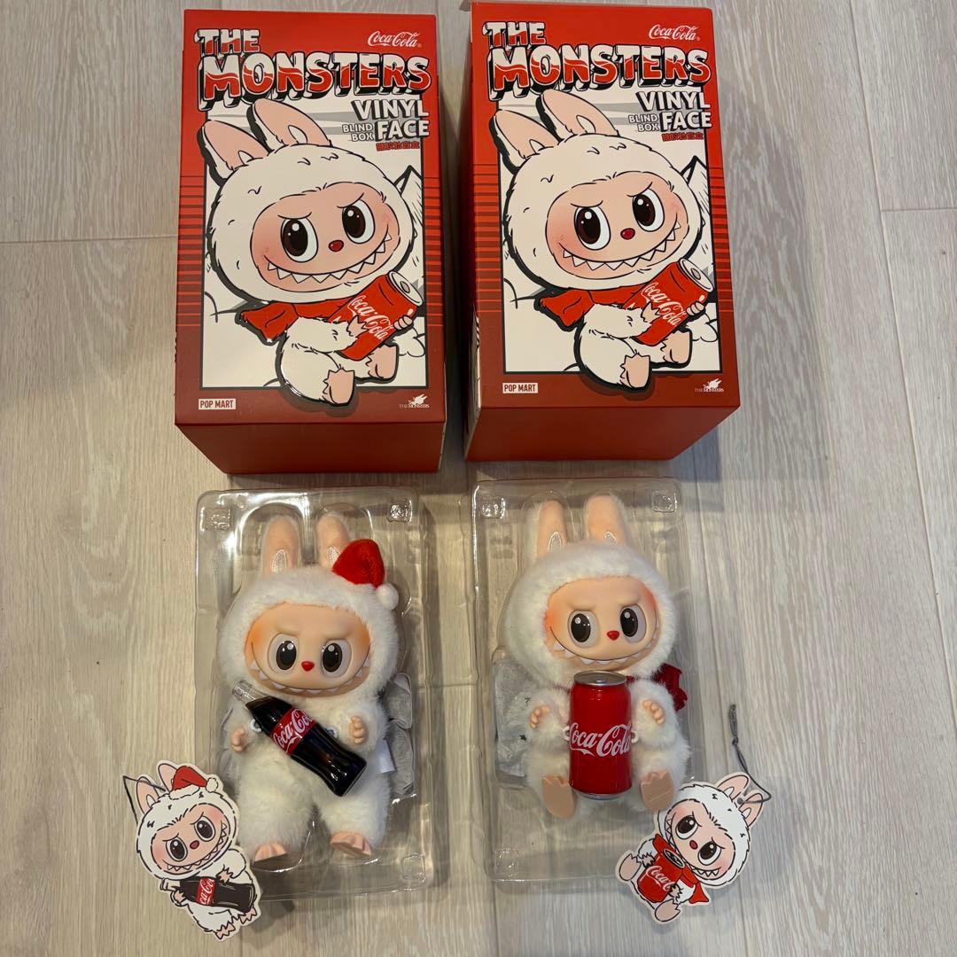 【新品】ラブブ LABUBU コカコーラ　Coca-Cola 2個セット