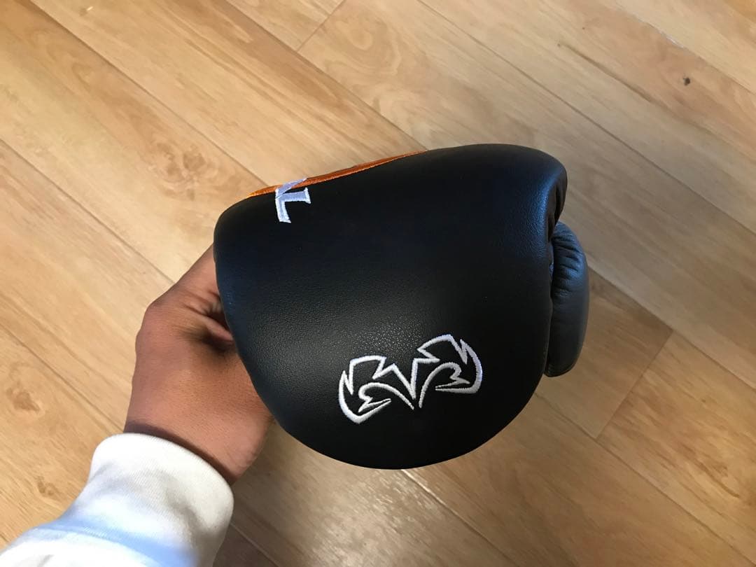 RIVAL RFX-2 RB11 ボクシンググローブ Mサイズ 黒/オレンジ