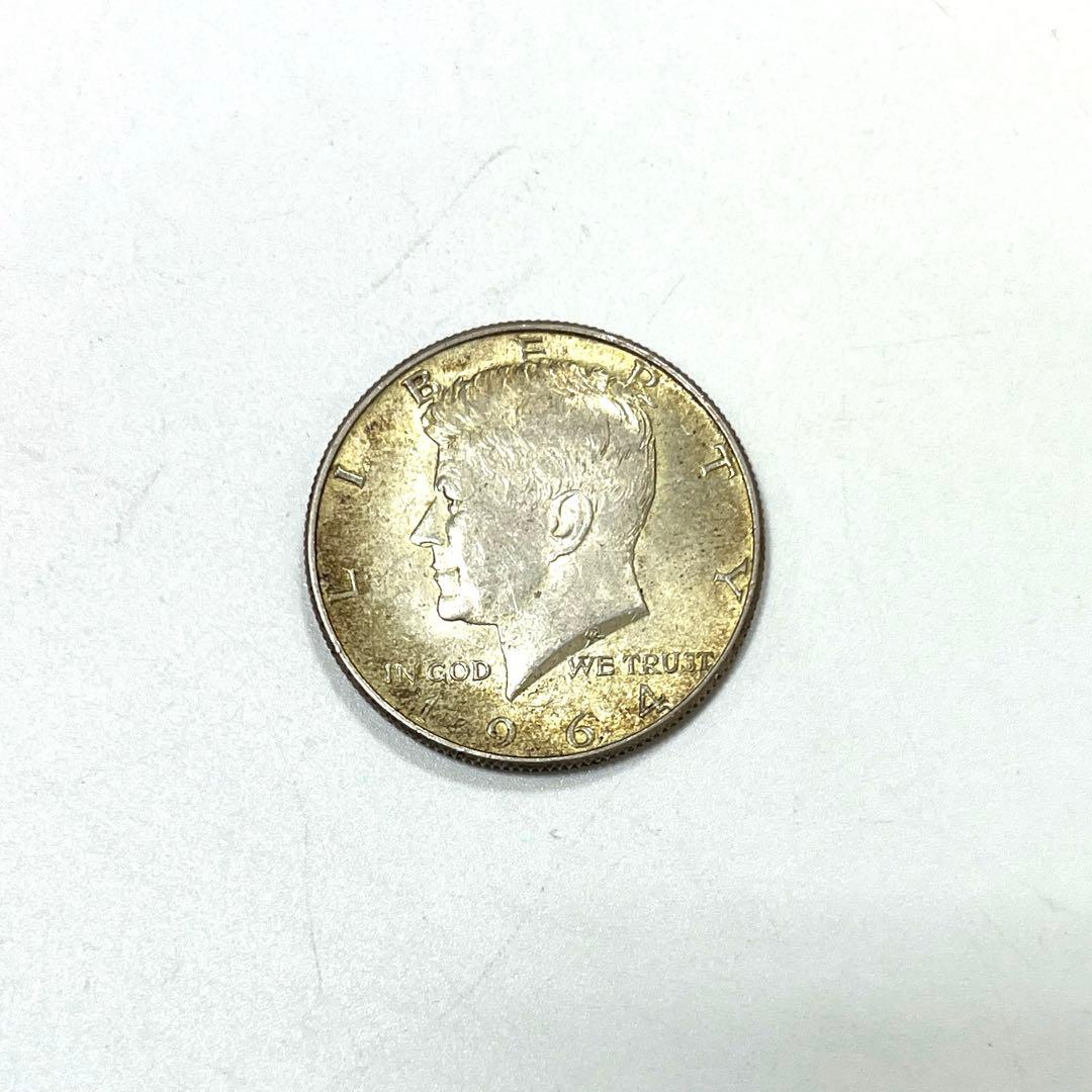 アメリカ ケネディハーフダラー銀貨3枚セット1964年・1967年・1968年