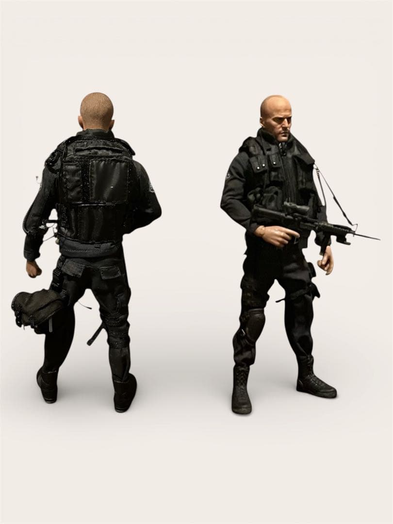 ジェイソンステイサム風 SWAT カスタムフィギュア