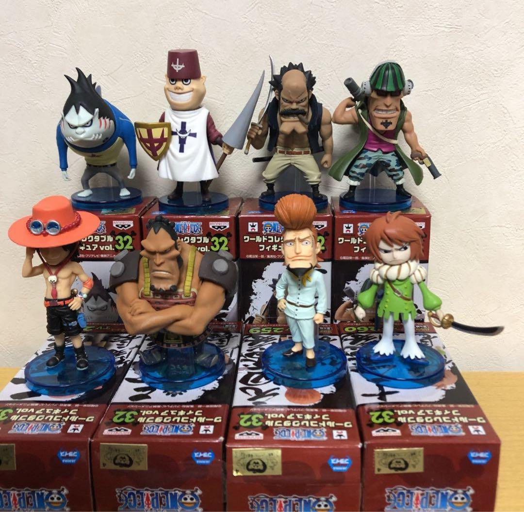 ワンピース　ワーコレ　白ひげ海賊団　17体セット