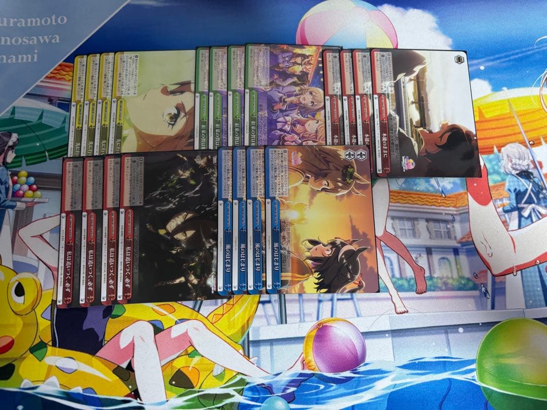 ヴァイスシュヴァルツ　ウマ娘　デッキ　パーツ