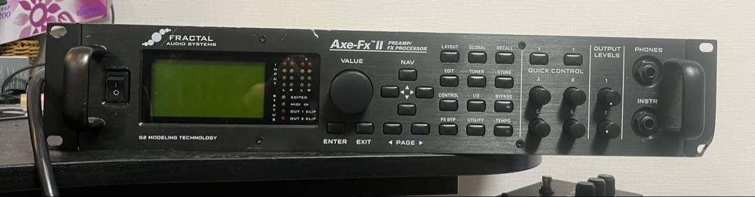 ギター Axe Fx2 fractal audio