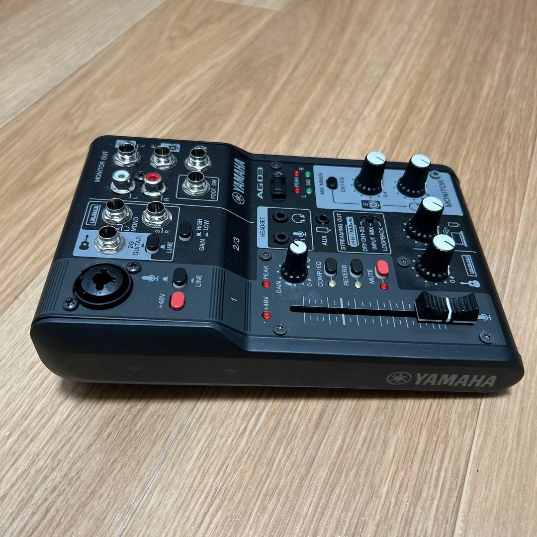 YAMAHA AG03MK2 ライブストリーミングミキサー