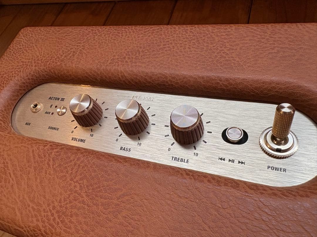 【美品】Marshall Acton iii Bluetoothスピーカー