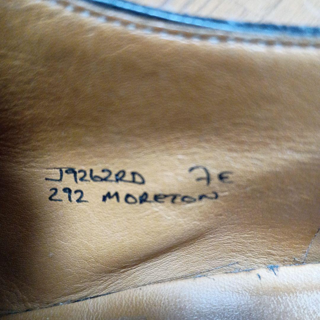 クロケット＆ジョーンズ モールトン ブラック Uチップ