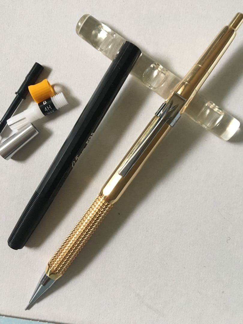 ぺんてる　PG5 カスタム軸　シャーペン　シャープペンシル 真鍮 黄銅 DIY
