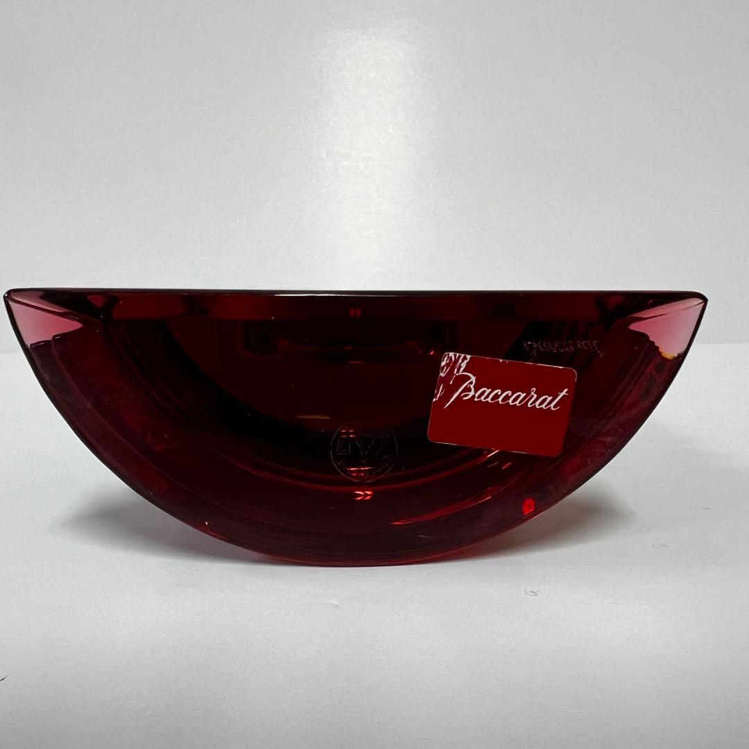 Baccarat バカラ ラランド クロック 置時計 レッド
