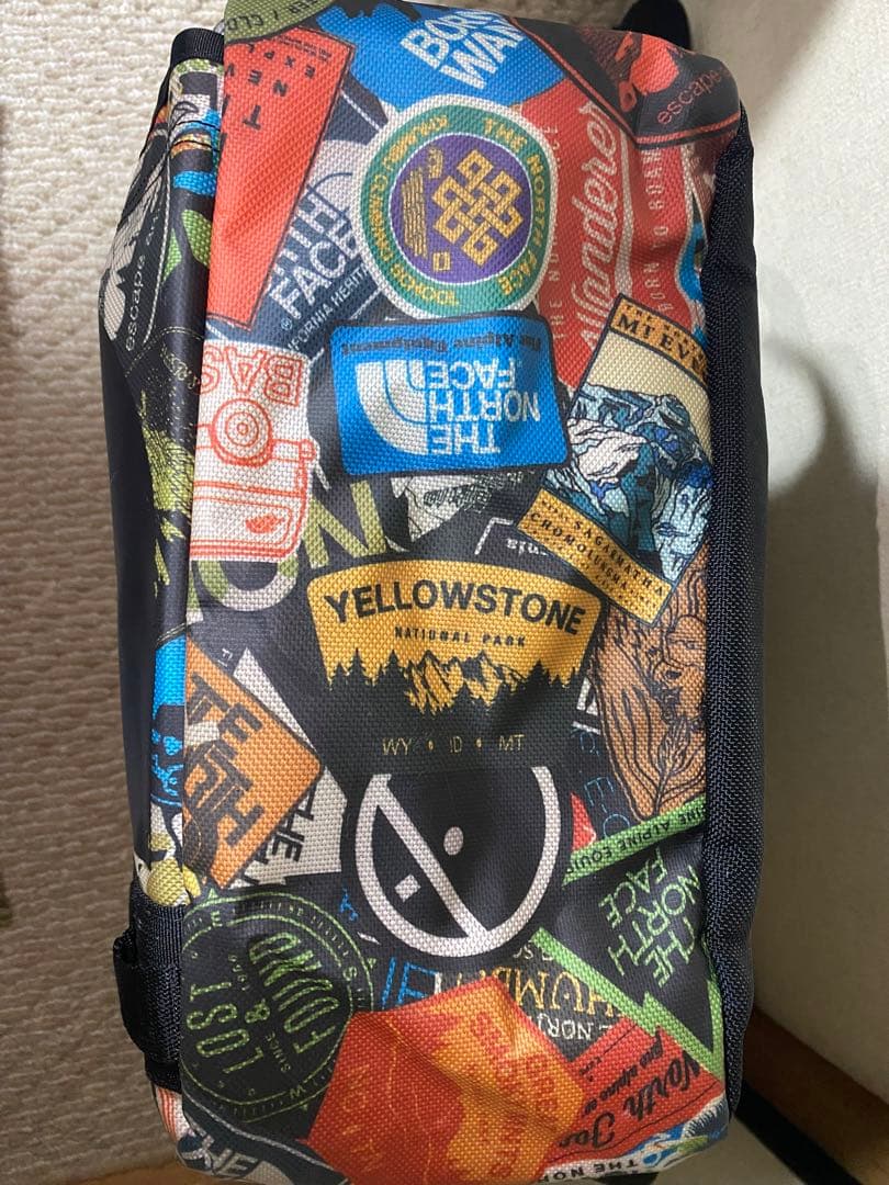 希少・廃盤THE NORTH FACE ステッカープリント ヒューズボックス