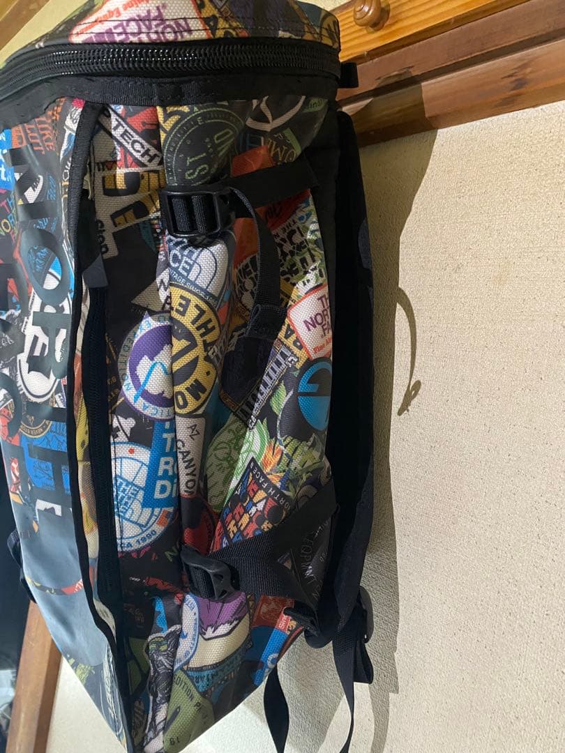 希少・廃盤THE NORTH FACE ステッカープリント ヒューズボックス