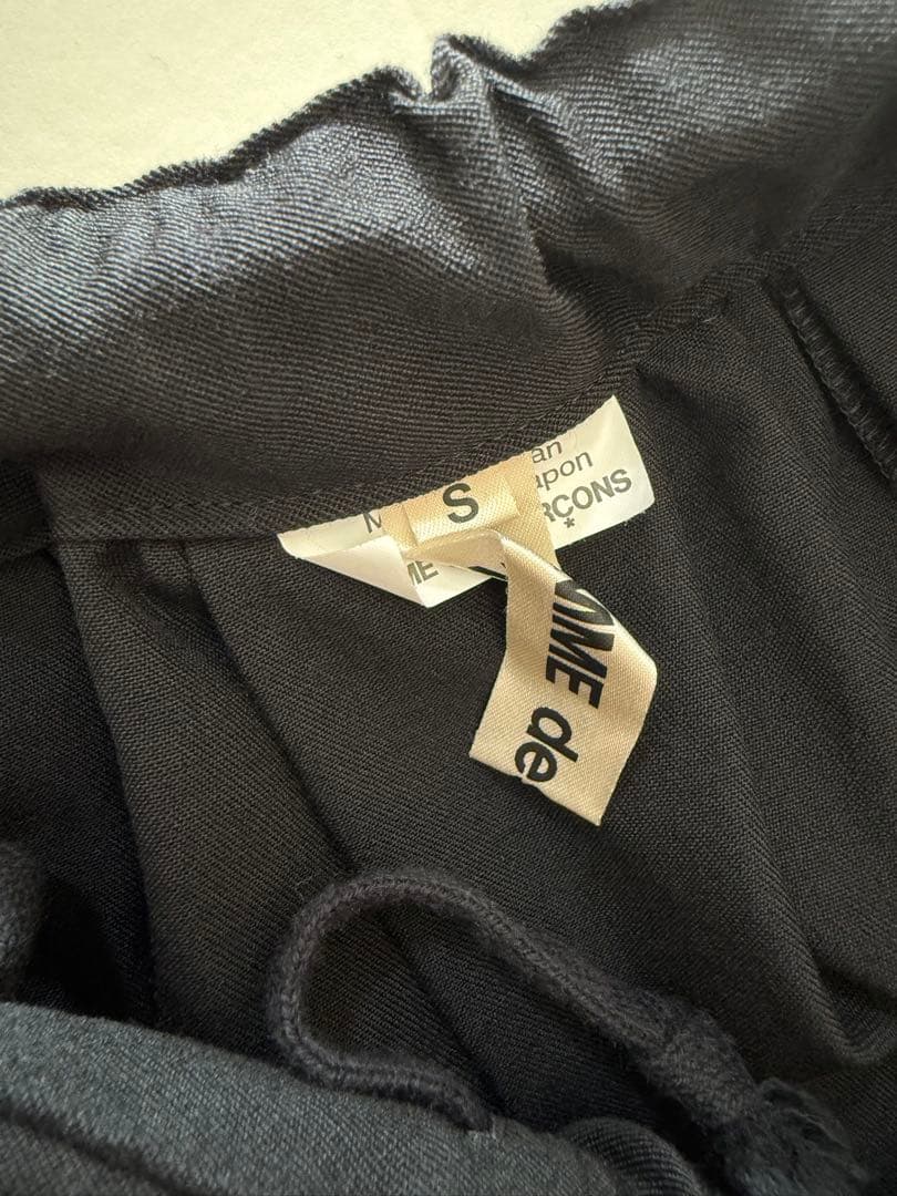 COMME des GARÇONS サルエルパンツ 25ss