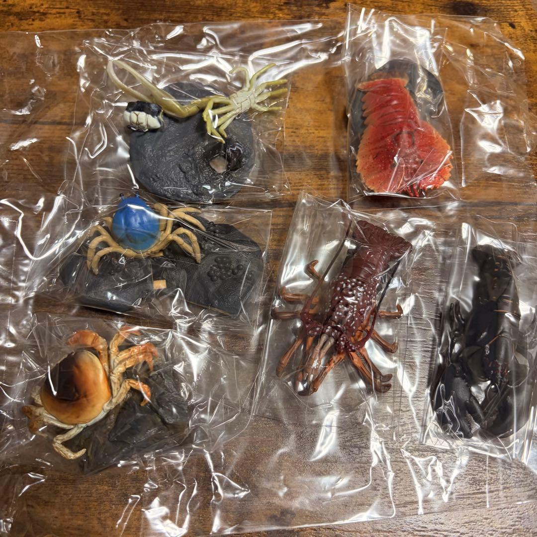 20点エポック社 地球生命紀行 蟹・海老 フィギュア