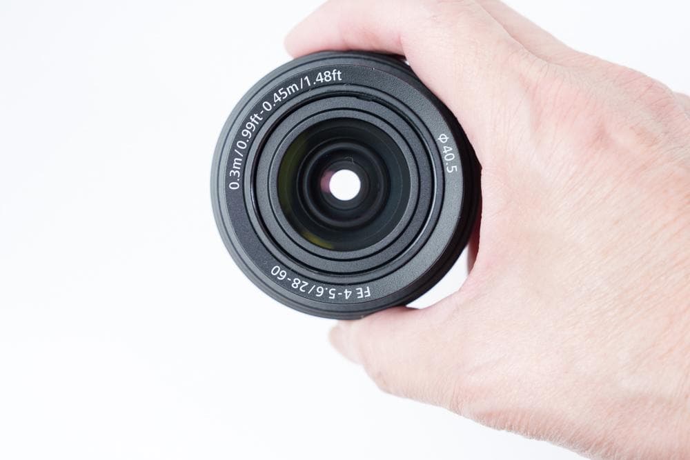 美品Sony FE28-60 F4-5.6 Eマウント　小型軽量ズームレンズ