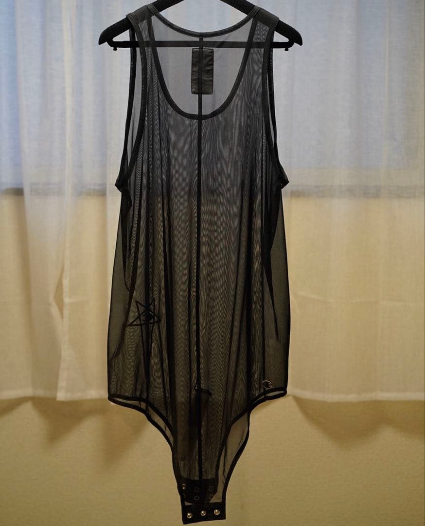 Rick Owens × Champion/シアータンクトップ ブラック L