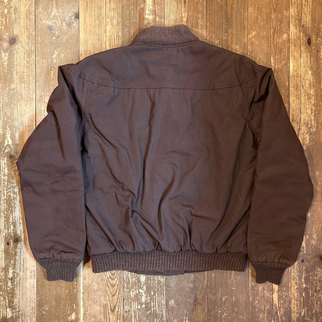 70s ★Catalina derbyjacket brown★36