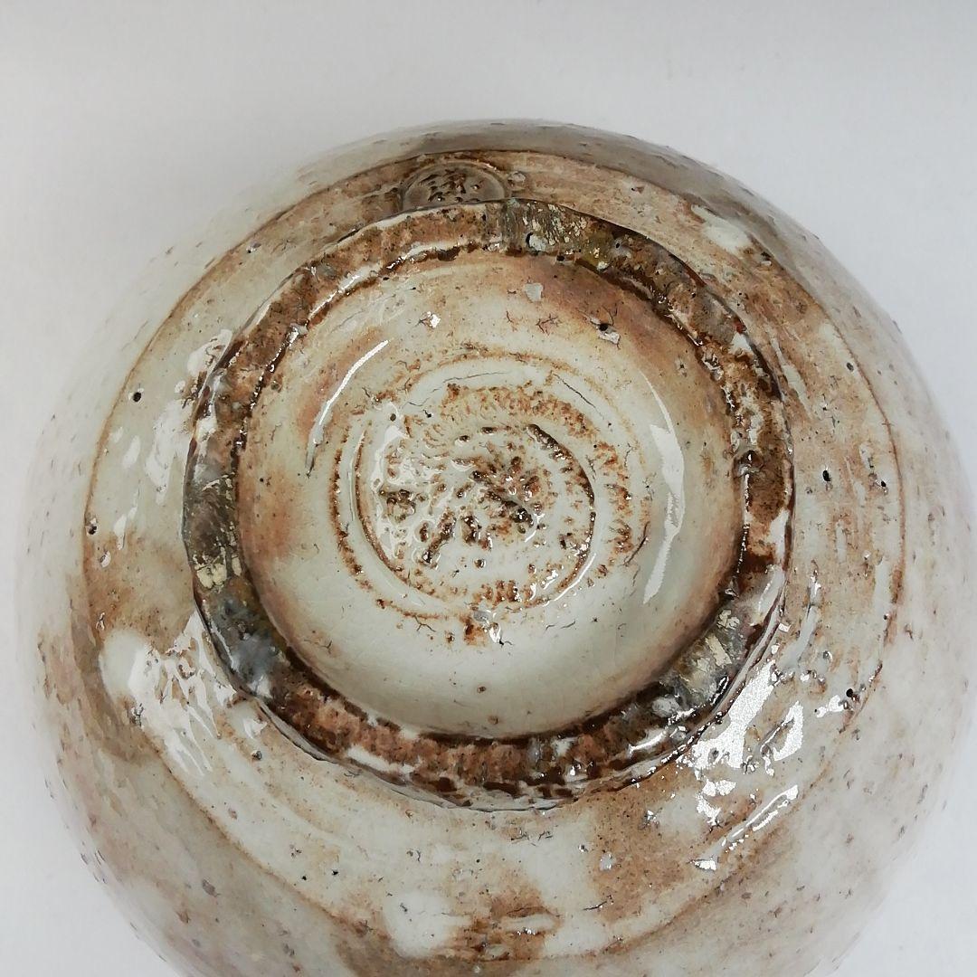 Ｔ７２６　茶碗　『萩焼』『田原謙次 造』　共箱　抹茶碗　茶道具