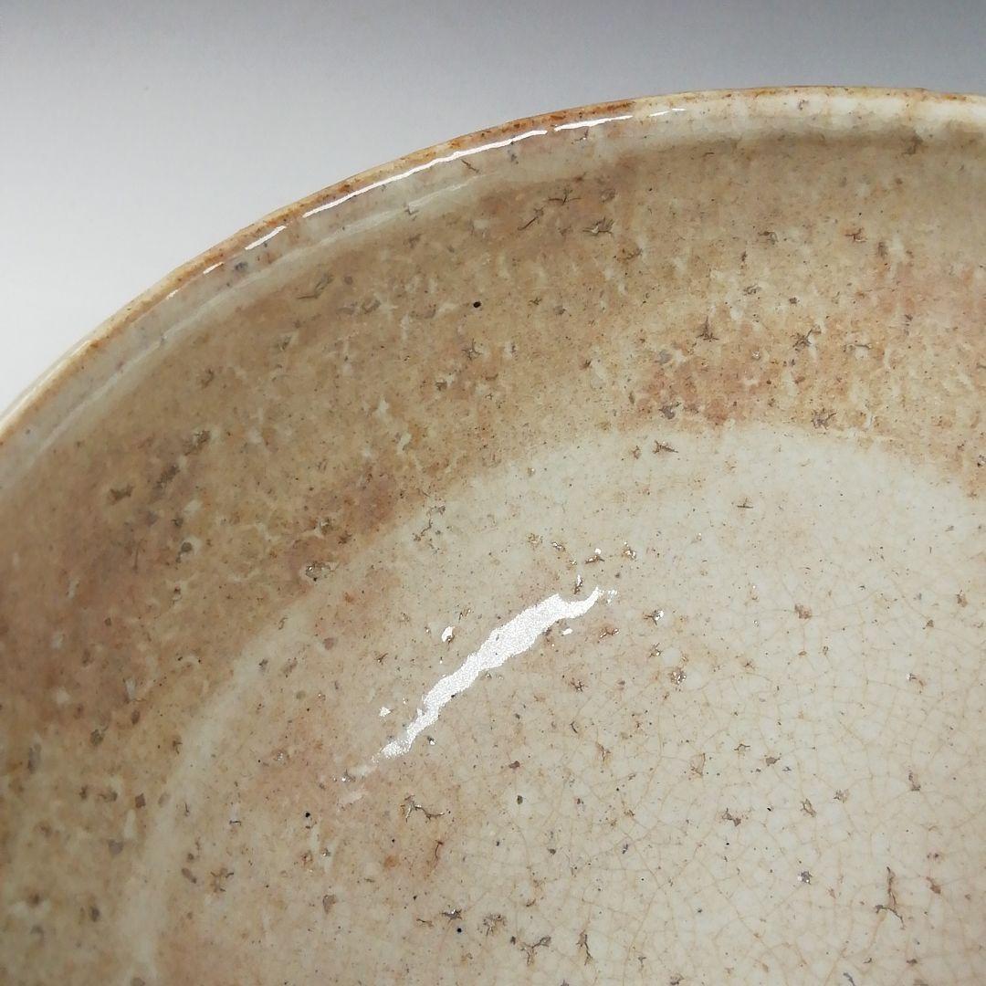 Ｔ７２６　茶碗　『萩焼』『田原謙次 造』　共箱　抹茶碗　茶道具