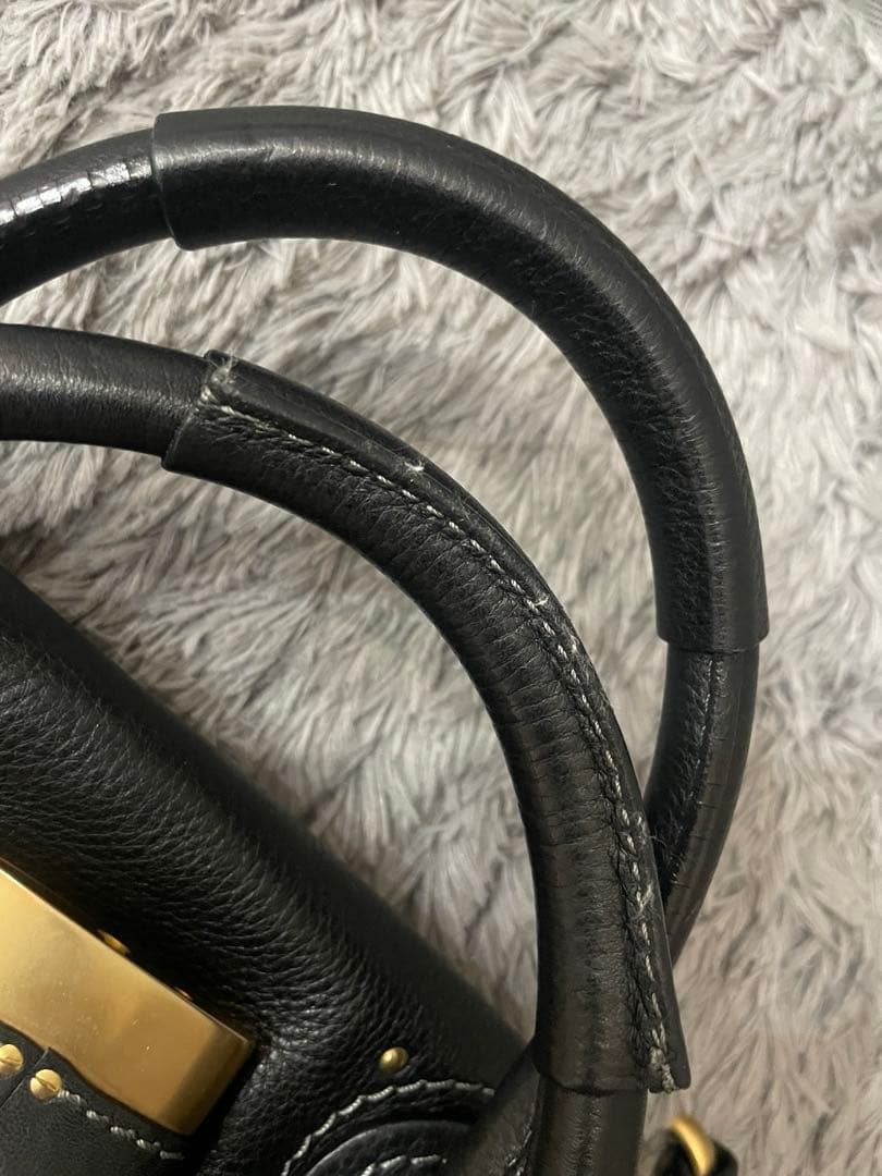 【廃盤・美品】クロエ　パディントン　ミィディアム　ブラック　即発送可