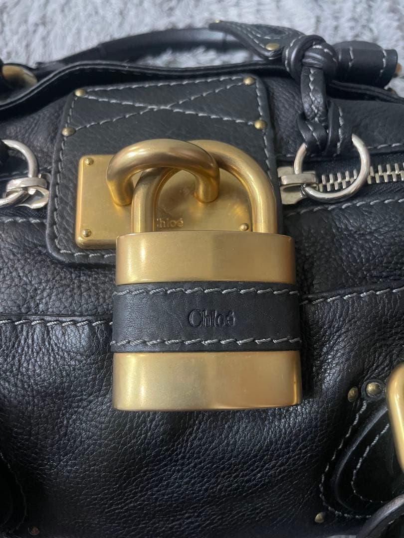 【廃盤・美品】クロエ　パディントン　ミィディアム　ブラック　即発送可