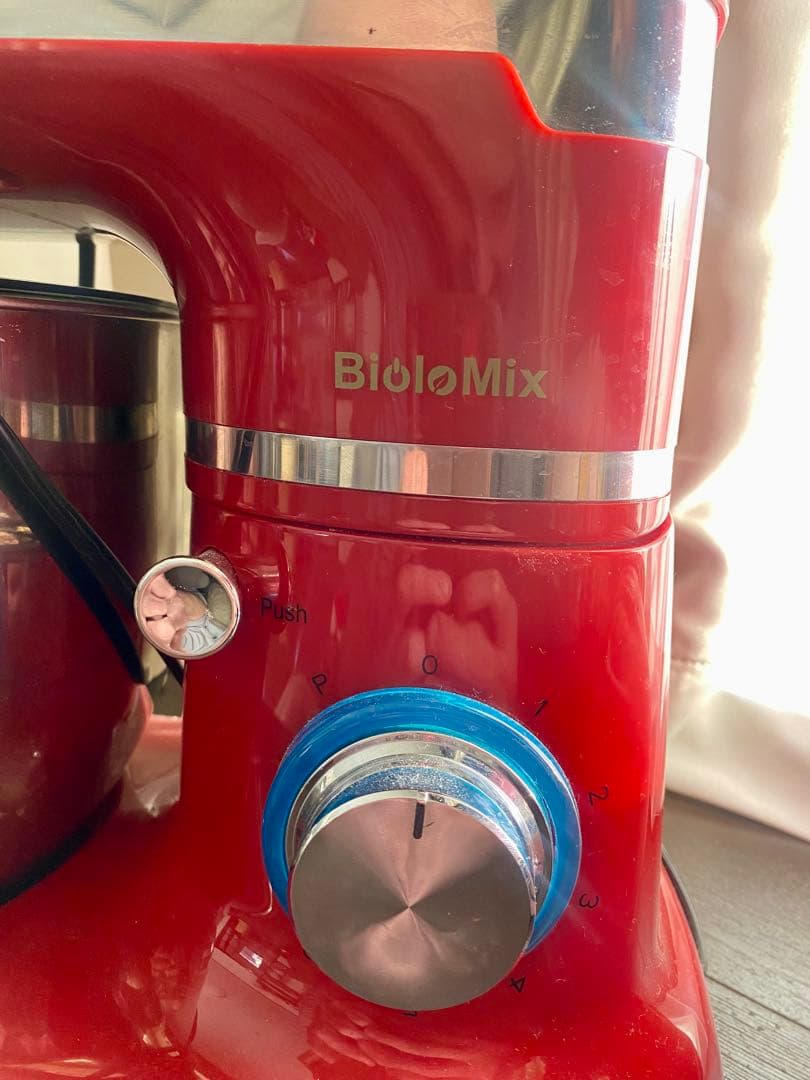 BioloMix スタンドミキサー BM-785LB 1200W 赤