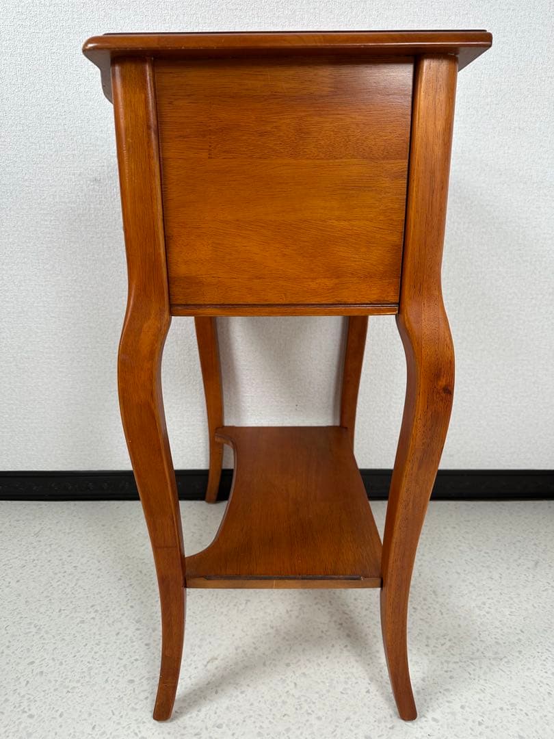 イタリア ヨーロッパ 花台 電話台 コーヒーテーブル 猫足　※i4※