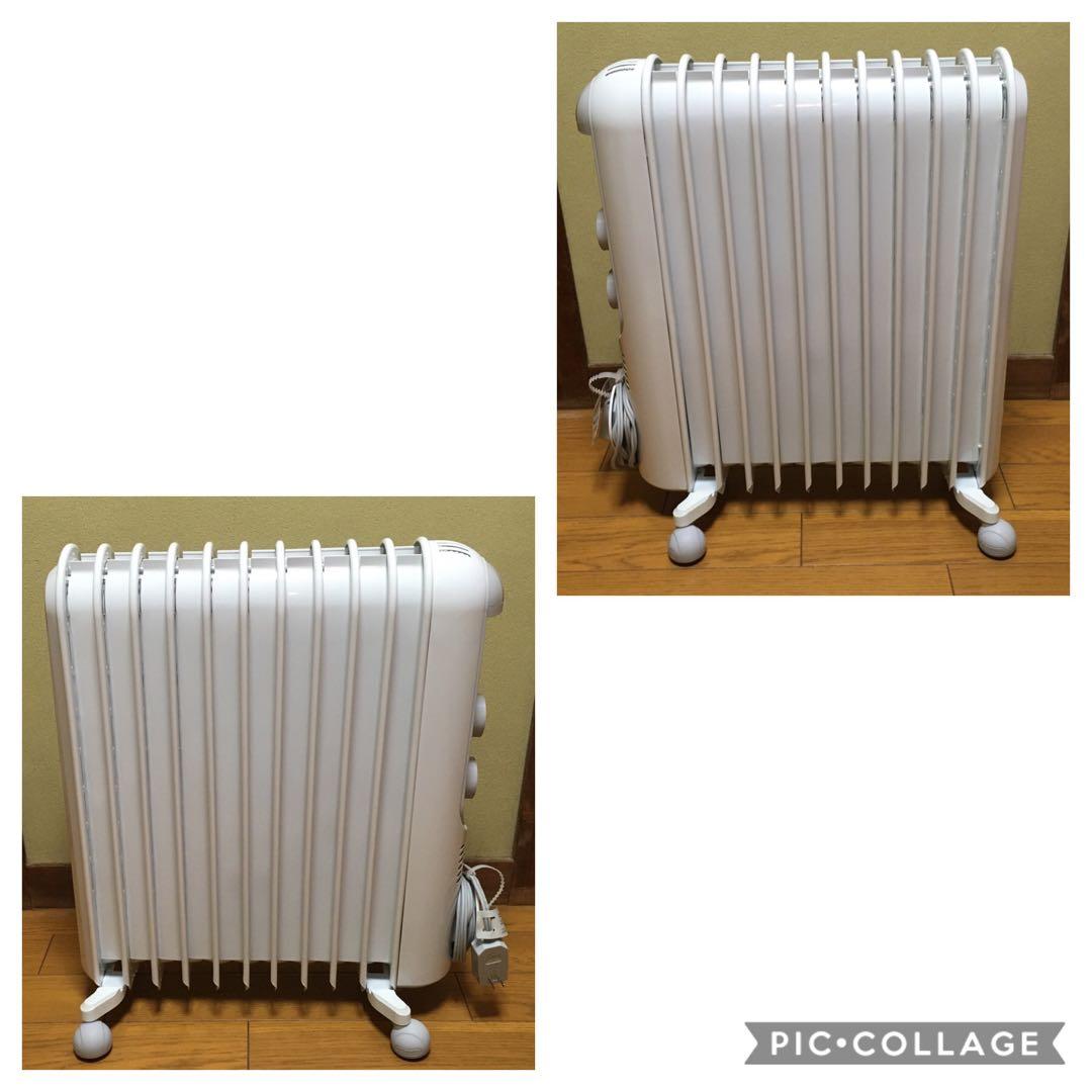 デロンギ オイルヒーター RHJ45M1115-LG 取扱説明書付 〜13畳