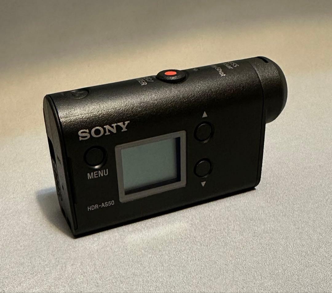 【中古】SONY HDR-AS50 アクションカメラと防水ケース