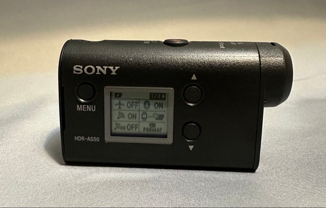【中古】SONY HDR-AS50 アクションカメラと防水ケース